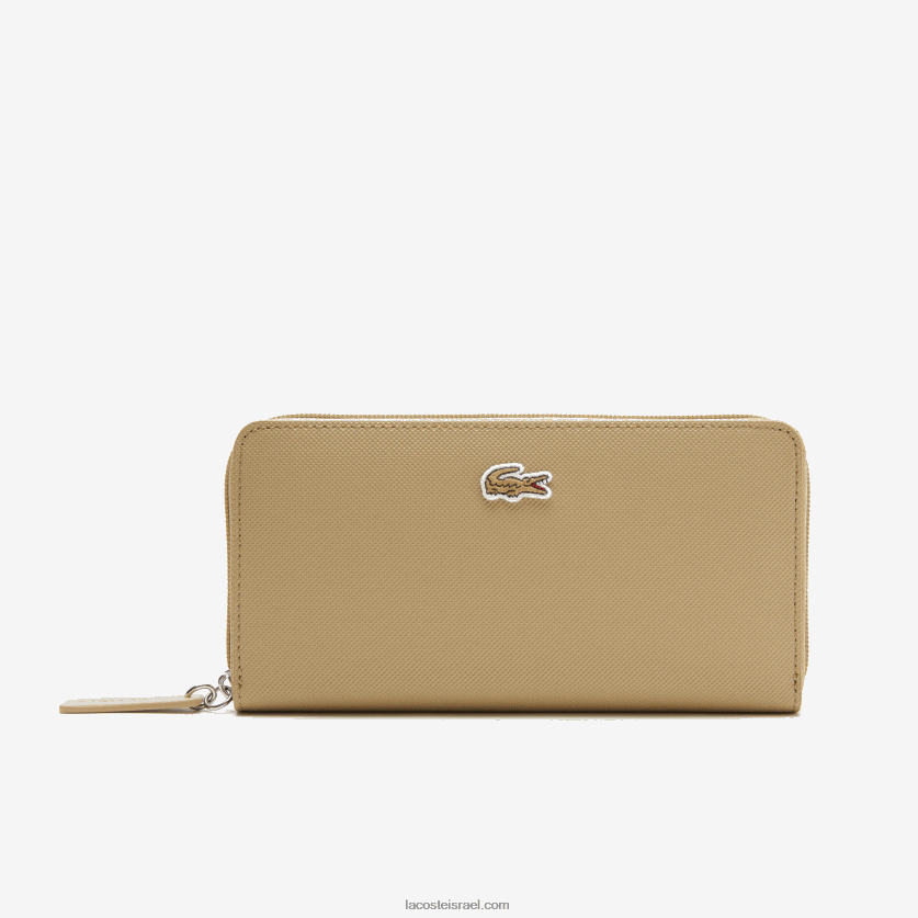 Lacoste l.12.12 קונספט petit pique 12 כרטיסים ארנק רוכסן DZ4D0D2812 ברינדיל l37 נשים - Image 1