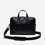 Lacoste l.12.12 תיק מחשב מעור רצועת כתף ניתנת להסרה DZ4D0D2030 שחור 000 גברים - Image 2