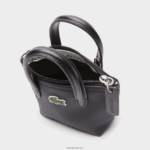 Lacoste l.12.12 תיק קניות רצועת כתף נתיק DZ4D0D2886 שחור 000 נשים - Image 6