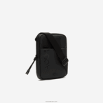 Lacoste l.12.12 תיק שטוח קטן עם רוכסן ממותג DZ4D0D2008 שחור 000 גברים - Image 4