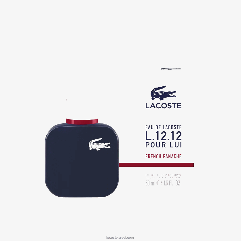 Lacoste l.12.12 panache צרפתי pour lui eau de toilette 50ml DZ4D0D2194 כחול 000 גברים - Image 2