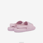 Lacoste l.30 שקופיות סינתטיות DZ4D0D2967 ורוד בהיר ולבן 208 תינוקות - Image 3