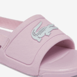 Lacoste l.30 שקופיות סינתטיות DZ4D0D2967 ורוד בהיר ולבן 208 תינוקות - Image 6