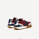 Lacoste l-spin נעלי חוץ מעור חורף וטקסטיל דלוקס DZ4D0D1781 מסטיק חיל הים gu1 גברים - Image 3