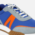Lacoste l-spin נעלי חוץ מעור חורף וטקסטיל דלוקס DZ4D0D1780 כחול כתום ba1 גברים - Image 6