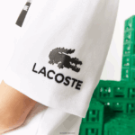 Lacoste live x minecraft חולצת טריקו קצרה מכותנה אורגנית DZ4D0D2605 לבן 001 נשים - Image 2