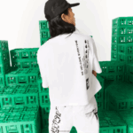 Lacoste live x minecraft חולצת טריקו קצרה מכותנה אורגנית DZ4D0D2605 לבן 001 נשים - Image 3