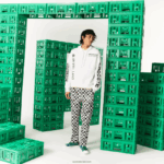Lacoste live x minecraft קפוצ'ון צמר משוחרר DZ4D0D1165 לבן 001 גברים - Image 2
