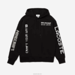 Lacoste live x minecraft קפוצ'ון צמר משוחרר DZ4D0D1166 שחור 031 גברים - Image 4