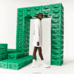 Lacoste live x minecraft שמלת קפוצ'ון פליסה אורגנית DZ4D0D2521 לבן 001 נשים - Image 2