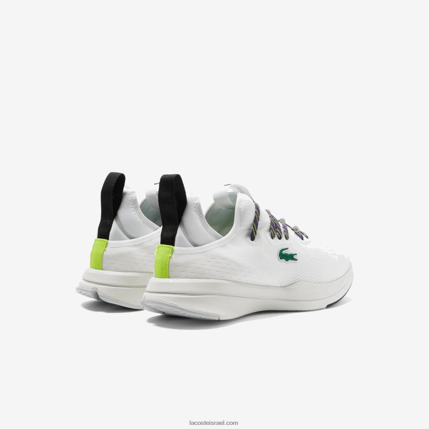Lacoste run spin comfort נעלי ספורט טקסטיל DZ4D0D1795 לבן & אוף לבן 65 ט גברים - Image 3