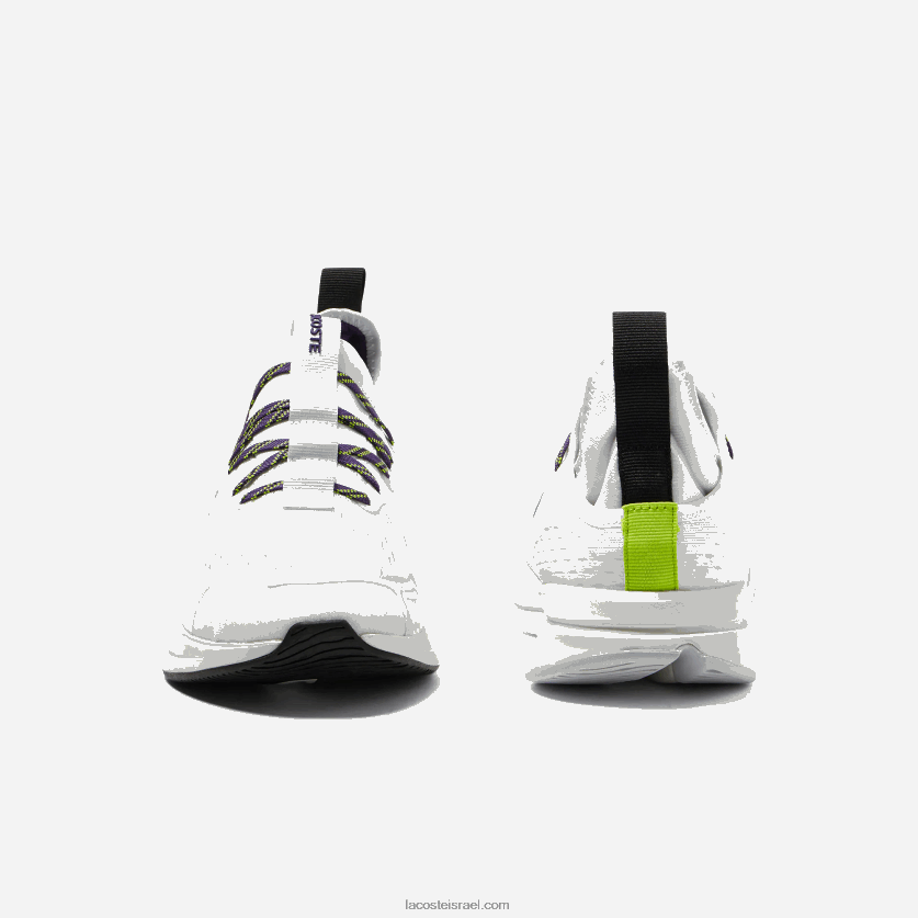 Lacoste run spin comfort נעלי ספורט טקסטיל DZ4D0D1795 לבן & אוף לבן 65 ט גברים - Image 5