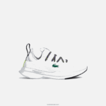 Lacoste run spin comfort נעלי ספורט טקסטיל DZ4D0D2751 לבן וסגול z54 נשים