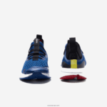 Lacoste run spin comfort צבע טקסטיל ניגודיות נעלי ספורט DZ4D0D1882 כחול לבן 221 גברים - Image 5