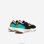 Lacoste run spin eco נעלי ספורט טקסטיל DZ4D0D1901 טורקיז שחור 1s3 גברים - Image 3