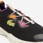 Lacoste run spin eco נעלי ספורט טקסטיל DZ4D0D1901 טורקיז שחור 1s3 גברים - Image 6