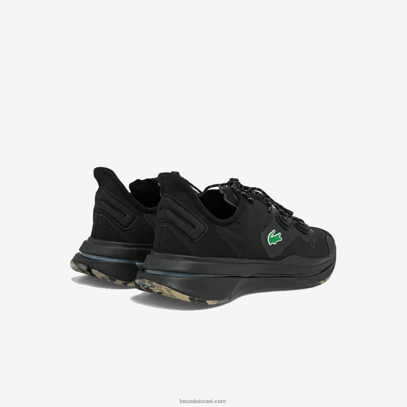 Lacoste run spin ultra gtx סניקרס טקסטיל DZ4D0D1838 שחור 02h גברים - Image 3