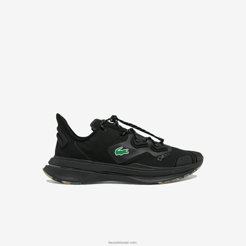 Lacoste run spin ultra gtx סניקרס טקסטיל DZ4D0D1838 שחור 02h גברים - Image 1