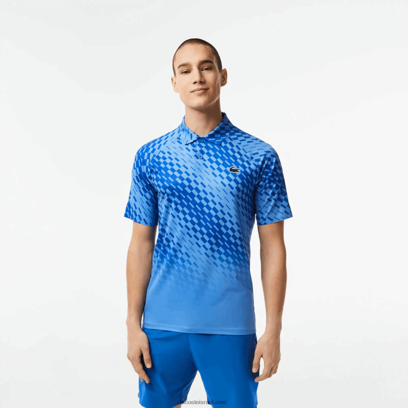Lacoste tennis x novak djokovic שחקן גרסת פולו DZ4D0D43 כחול yi5 גברים - Image 1