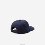 lacoste x a.p.c. כובע כותנה אורגנית DZ4D0D2343 כחול wgh גברים - Image 2