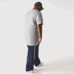 Lacoste xl חולצת טריקו של פימה כותנה ג'רסי בכושר רגיל DZ4D0D650 chine אפור cca גברים - Image 2